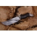 Нож Носорог из дамасской стали
